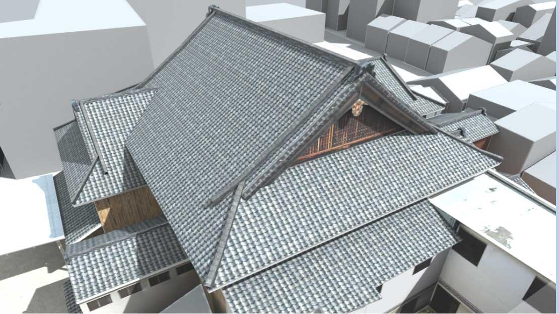 外観・大屋根の写真