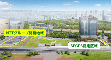 NTTグループ開発地域 SEGES認定区域