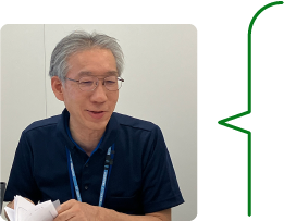 写真：テルウェル西日本株式会社東海支店 ビルマネジメント部 永井博士さん