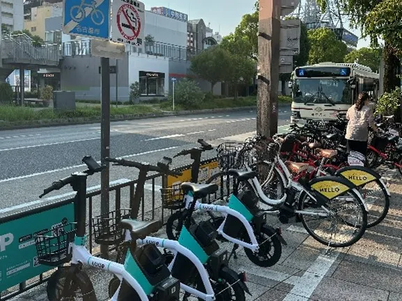 シェアサイクルポートのイメージ